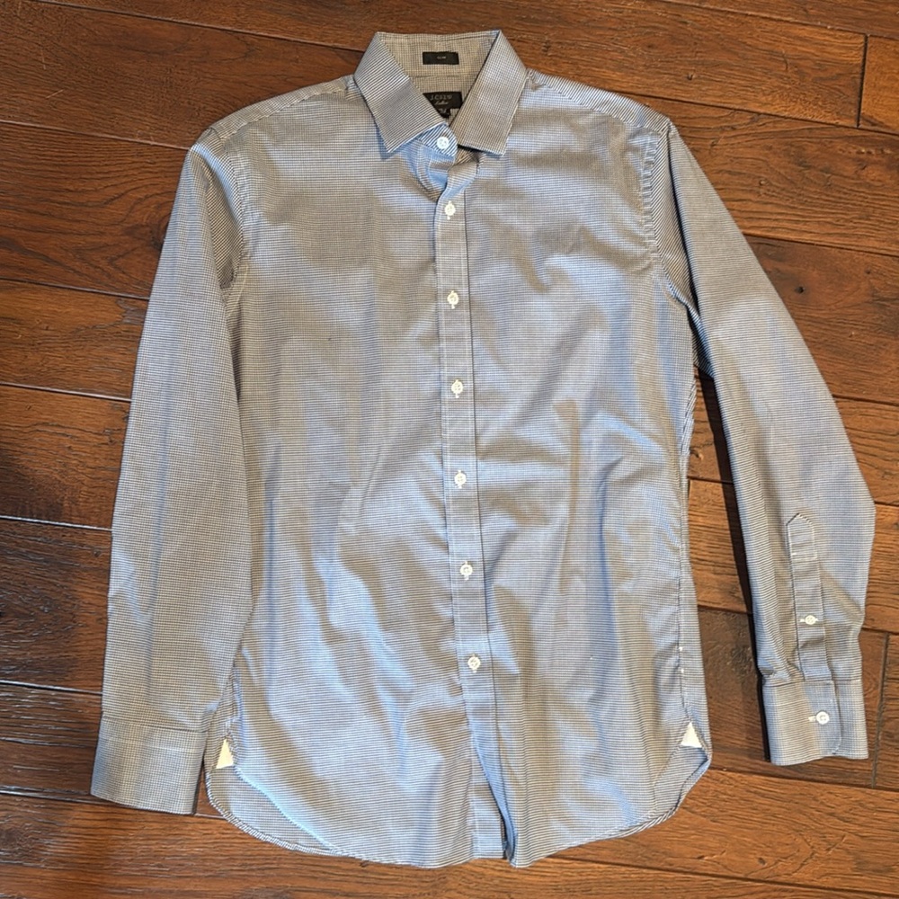Men's Classic Navy Dress Shirt